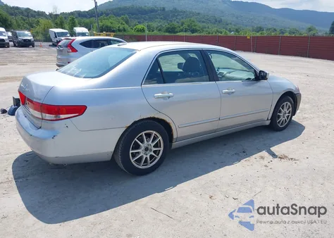 2004 Honda Accord 2.4 Ex из США, поврежденный, VIN 1HGCM56834A067883